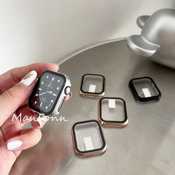 Zaštitna futrola za Apple Watch - Okvir od aluminijske legure + temperirani film - Kompatibilno s Apple Watch SE - Marka: Three Thousand Episodes