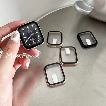 Zaštitna futrola za Apple Watch - Okvir od aluminijske legure + temperirani film - Kompatibilno s Apple Watch SE - Marka: Three Thousand Episodes