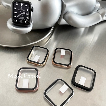 Zaštitna futrola za Apple Watch - Okvir od aluminijske legure + temperirani film - Kompatibilno s Apple Watch SE - Marka: Three Thousand Episodes