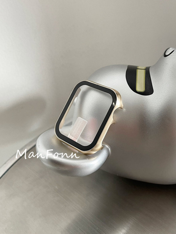 Zaštitna futrola za Apple Watch - Okvir od aluminijske legure + temperirani film - Kompatibilno s Apple Watch SE - Marka: Three Thousand Episodes