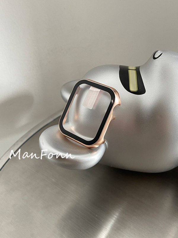 Zaštitna futrola za Apple Watch - Okvir od aluminijske legure + temperirani film - Kompatibilno s Apple Watch SE - Marka: Three Thousand Episodes