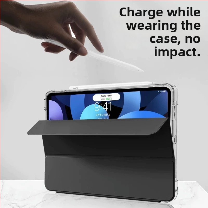 Aizsargājošs vāciņš no mākslīgās ādas Apple iPad, ar miega funkciju, magnētisku aizvērumu un pretkritienu aizsardzību