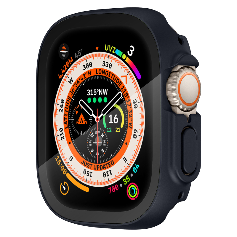 Integrované ochranné puzdro pre Apple Watch Ultra2, 49 mm, s ochranným filmom displeja