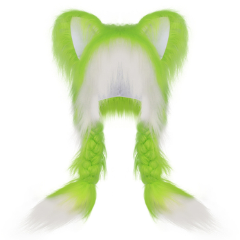 Плюшена шапка с котешки уши, Y2K вдъхновение, за възрастни; Марка: New Domain; За възрастни; Лято 2024