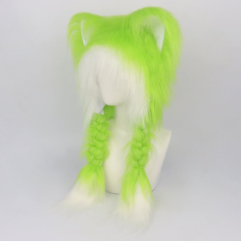 Плюшена шапка с котешки уши, Y2K вдъхновение, за възрастни; Марка: New Domain; За възрастни; Лято 2024