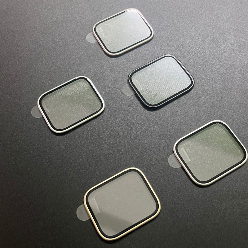 Zaštitna folija s metalnim okvirom za Apple Watch S10