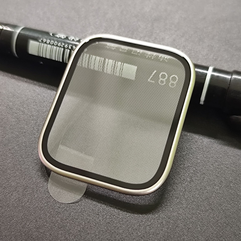 Zaštitna folija s metalnim okvirom za Apple Watch S10