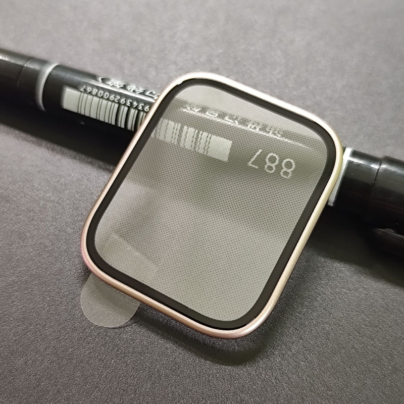 Zaštitna folija s metalnim okvirom za Apple Watch S10