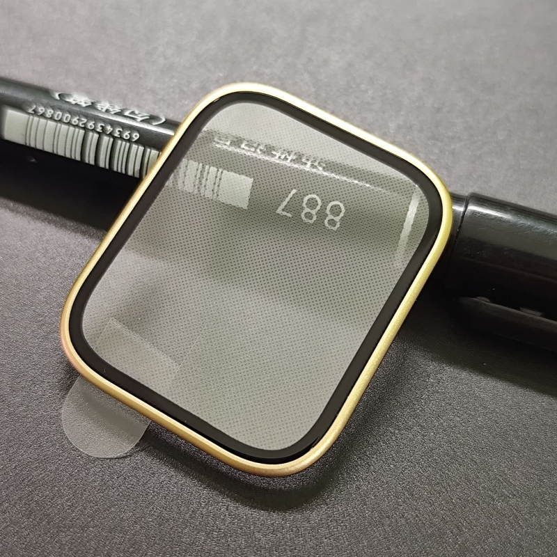 Zaštitna folija s metalnim okvirom za Apple Watch S10