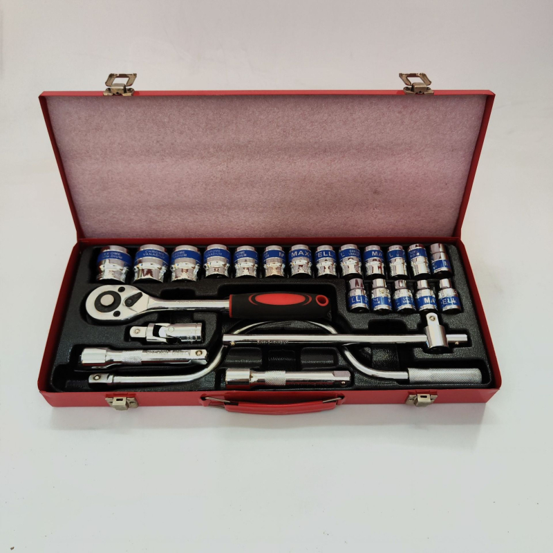 Beichuang Tools Krom-vanadijski čelični kljuć s setom utičnica za popravke automobila, kućnu upotrebu, građevinarstvo