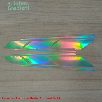 Motocikla uzlīmes rezervoāram, korpusam un priekšējai daļai — atstarojošas, ūdensdrošas un UV noturīgas ar ziedu motīvu