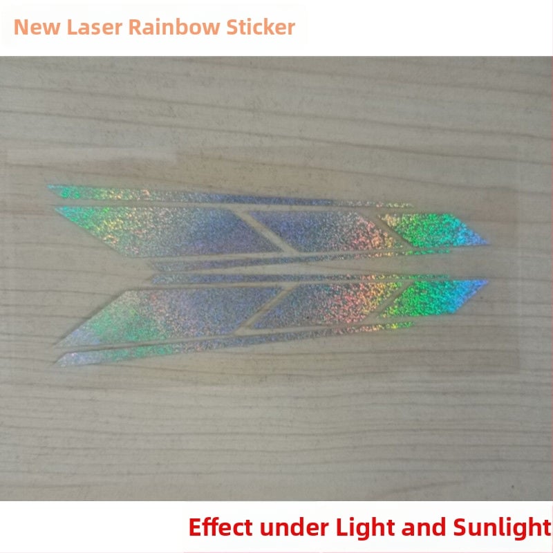 Motocikla uzlīmes rezervoāram, korpusam un priekšējai daļai — atstarojošas, ūdensdrošas un UV noturīgas ar ziedu motīvu