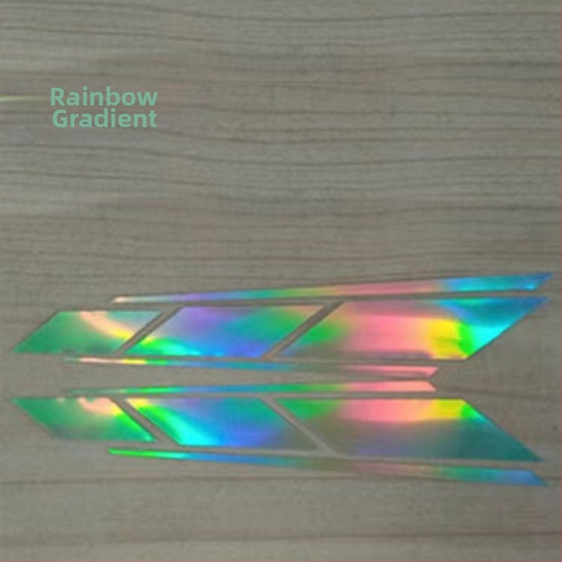 Motocikla uzlīmes rezervoāram, korpusam un priekšējai daļai — atstarojošas, ūdensdrošas un UV noturīgas ar ziedu motīvu