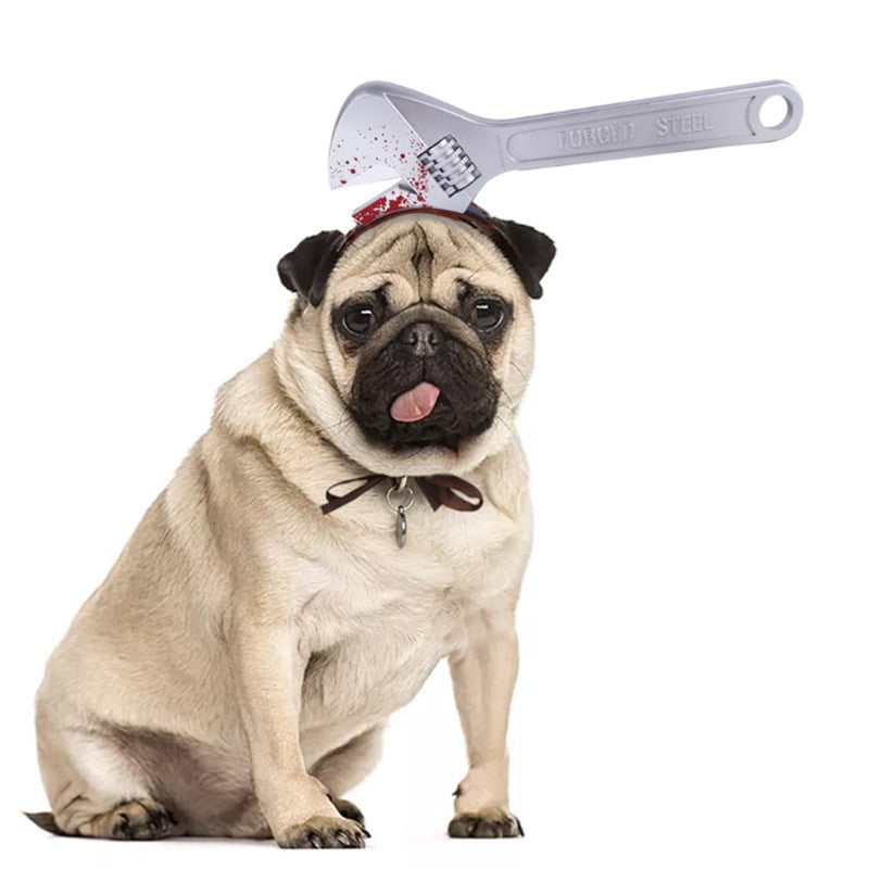 Хелоуин шапка за домашни любимци – забавен аксесоар за обличане на кучета и котки, лек стил, пакет от 200, Материал: Друг, За обща употреба