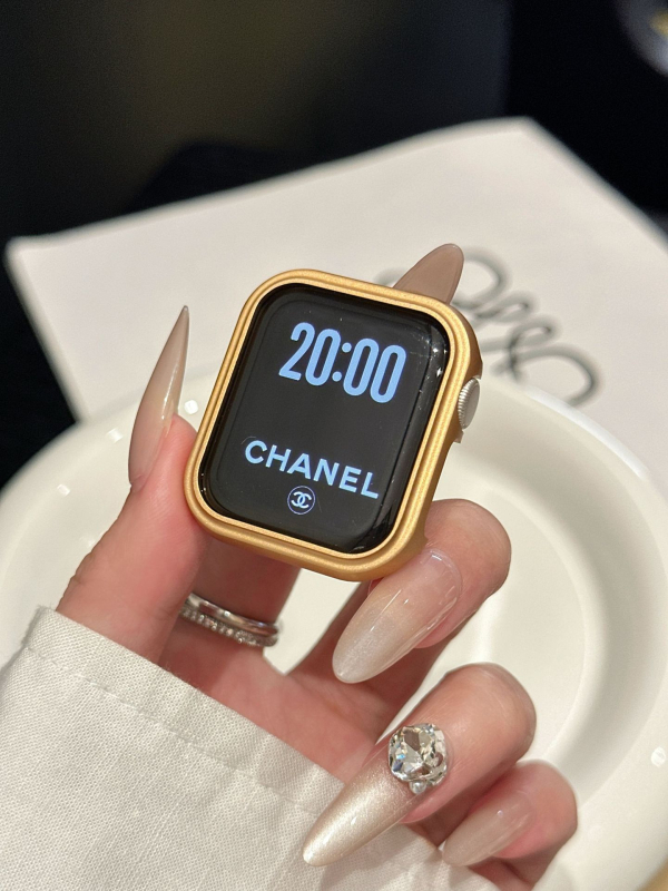 Θήκη προστασίας Apple Watch – Αλουμινίου κράμα, Διάτρητος σχεδιασμός, Shiyu, 10 g, Συμβατή με Apple Watch