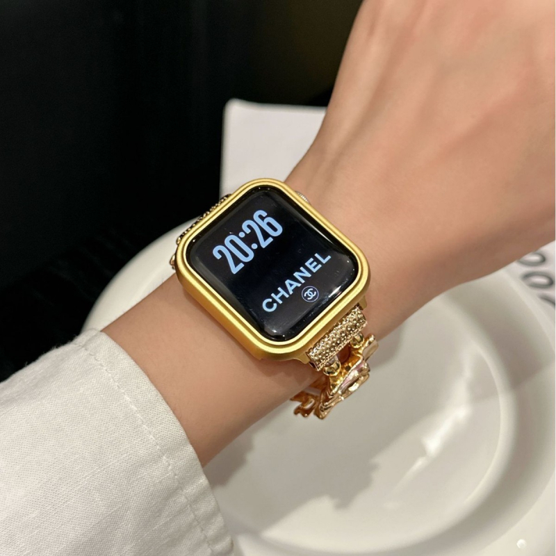 Θήκη προστασίας Apple Watch – Αλουμινίου κράμα, Διάτρητος σχεδιασμός, Shiyu, 10 g, Συμβατή με Apple Watch