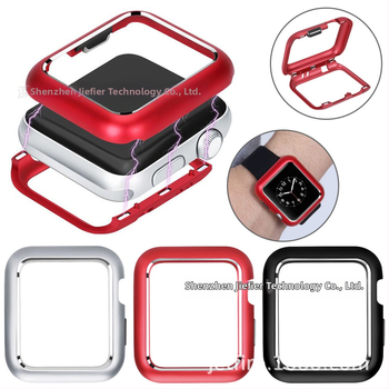 SP Apple Watch apsauginis dėklas — aliuminio lydinio, magnetinė metalo konstrukcija, suderinamas su iWatch234567, išleistas 2019 m., pakuotė spalvotame dėžutėje