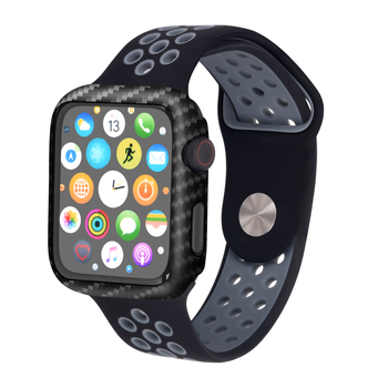 Θήκη Apple Watch QAdir για σειρές 4–7, ανθρακονημάτινο αραμίδιο