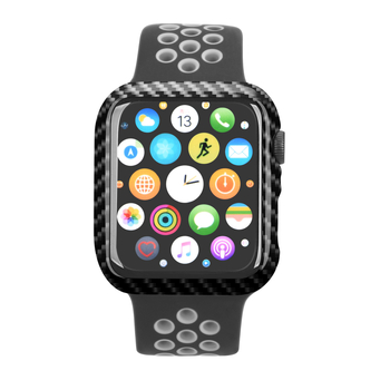 Θήκη Apple Watch QAdir για σειρές 4–7, ανθρακονημάτινο αραμίδιο