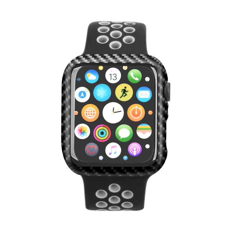 Θήκη Apple Watch QAdir για σειρές 4–7, ανθρακονημάτινο αραμίδιο