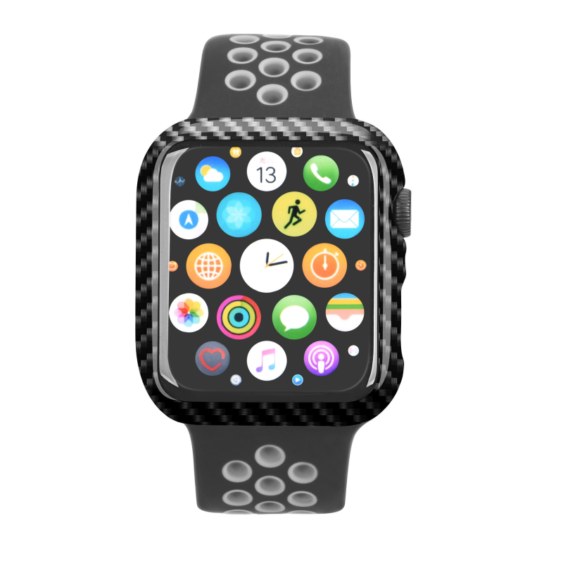 Θήκη Apple Watch QAdir για σειρές 4–7, ανθρακονημάτινο αραμίδιο