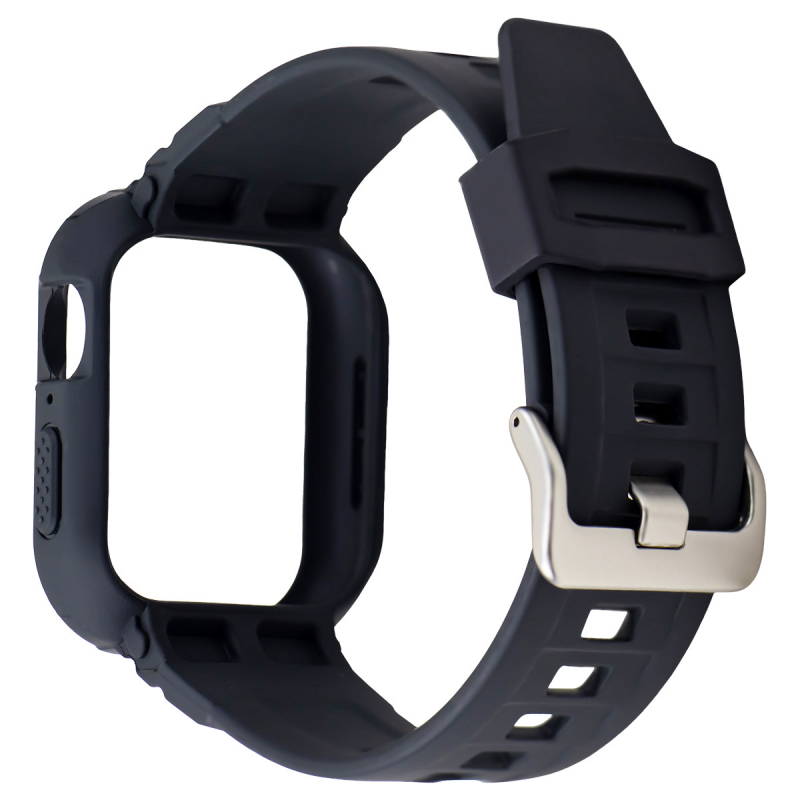 Integrirano silikonsko kućište i remen za Apple Watch (40/41mm, 44/45mm, 49mm)