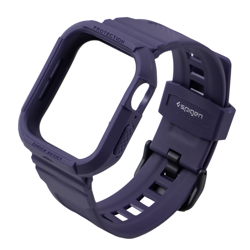 Integrirano silikonsko kućište i remen za Apple Watch (40/41mm, 44/45mm, 49mm)