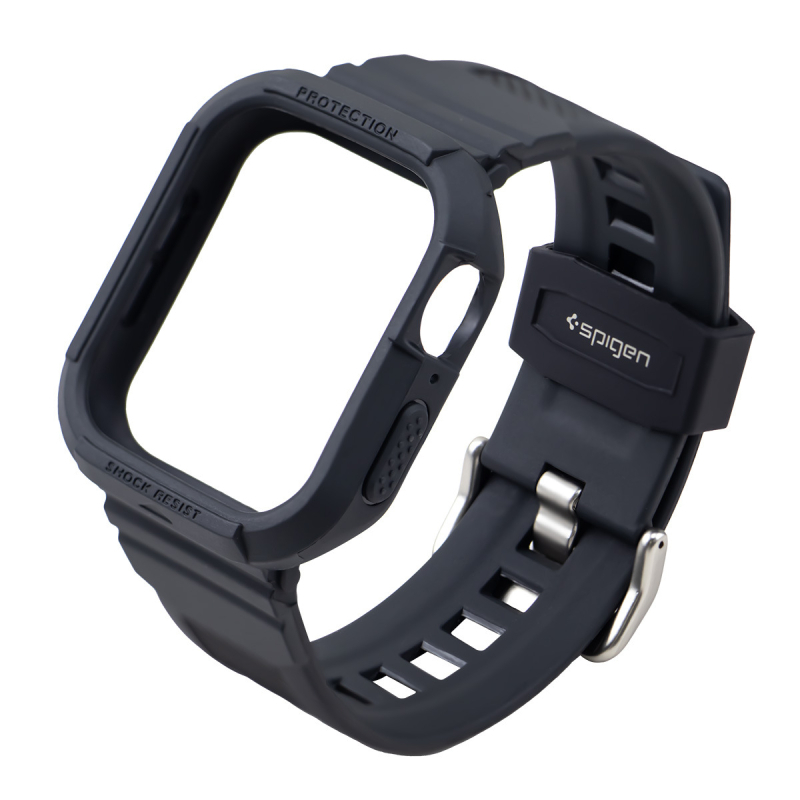 Integrirano silikonsko kućište i remen za Apple Watch (40/41mm, 44/45mm, 49mm)
