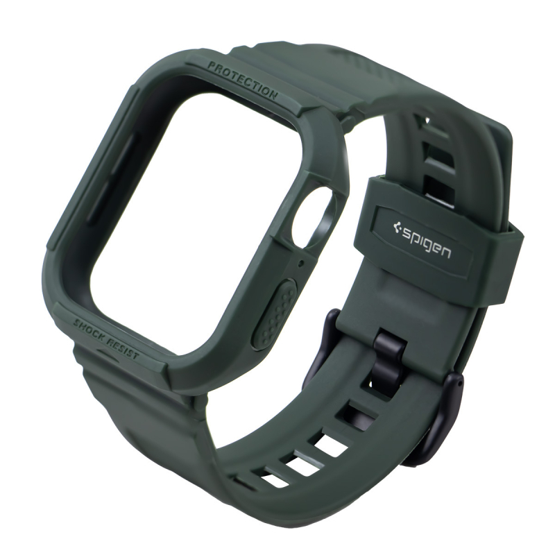 Integrirano silikonsko kućište i remen za Apple Watch (40/41mm, 44/45mm, 49mm)