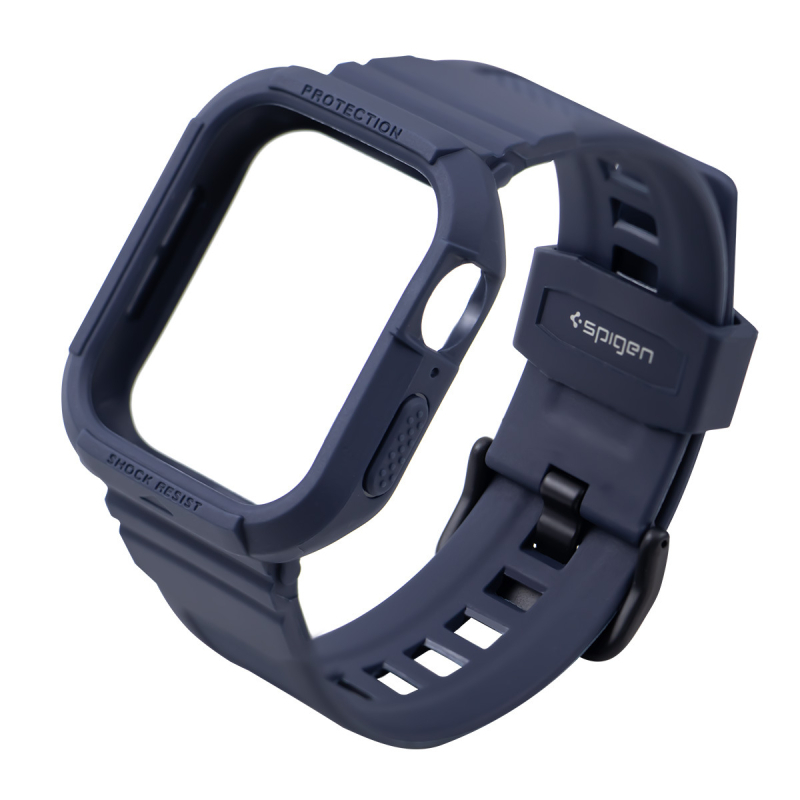 Integrirano silikonsko kućište i remen za Apple Watch (40/41mm, 44/45mm, 49mm)