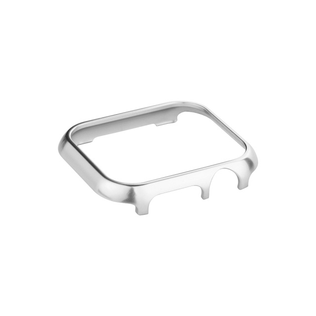 Kućište za Apple Watch od aluminijskog legura, model 9876, tanak prorezani okvir, metalno zaštitno kućište