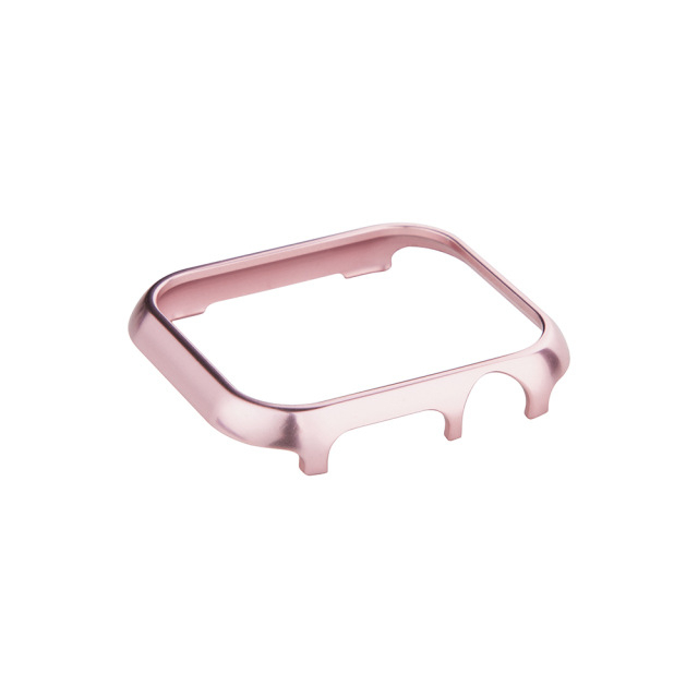 Kućište za Apple Watch od aluminijskog legura, model 9876, tanak prorezani okvir, metalno zaštitno kućište