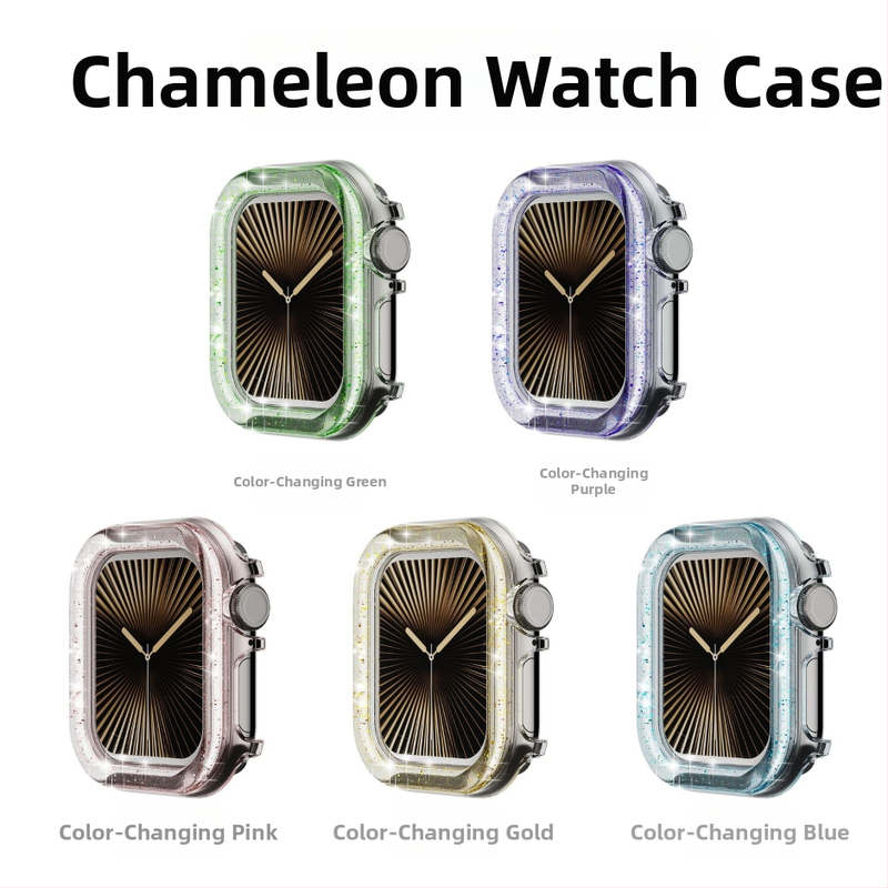 Kryt série Chameleon pre Apple Watch – trblietavý kryt z plastu