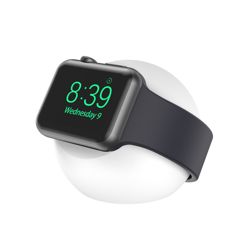 Apple Watch Įkrovimo Stovas (Medžiaga: Silikonas; Suderinamumas: Apple Watch; Svoris: ~35 g)