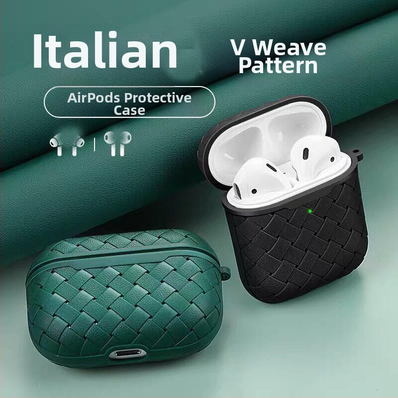 Ochranné puzdro s tkanou textúrou pre Apple AirPods 4. generácie a AirPods Pro 2. generácie