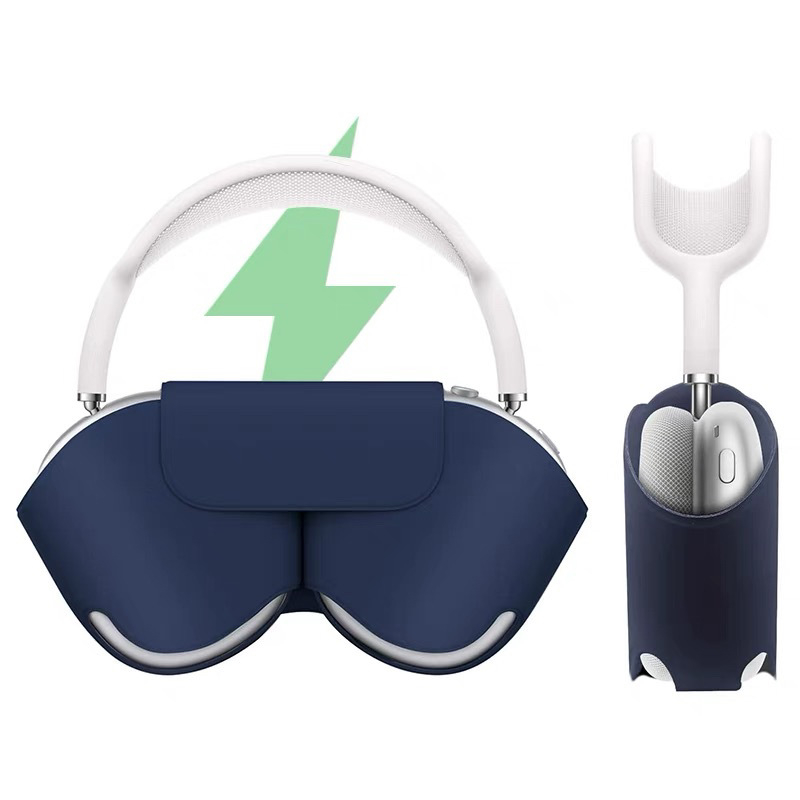 Θήκη AirPods Max – πλήρης κάλυψη με μαγνητικό κλείσιμο, τεχνητό δέρμα, συμβατή με Apple