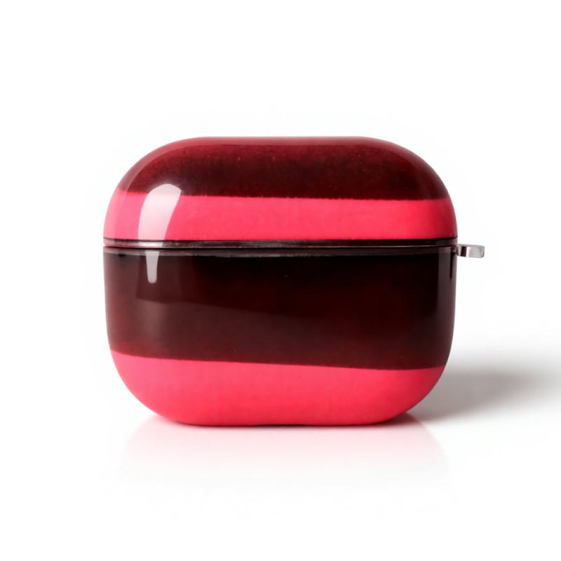 AirPods Pro 3 védőtok, merev tok, PC anyag, injekciós öntés, testreszabható, folyékony homok fluoreszcens megjelenéssel