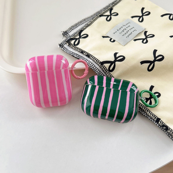 AirPods кейс за трето поколение и Pro второ поколение – нишов уникален дизайн с ивици, IMD материал, гравиране, възможност за персонализация, Apple съвместим