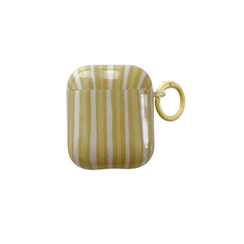 AirPods кейс за трето поколение и Pro второ поколение – нишов уникален дизайн с ивици, IMD материал, гравиране, възможност за персонализация, Apple съвместим