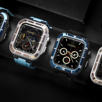 Hualimei metalno kućište za Apple Watch S8 44/45 mm - iWatch serija