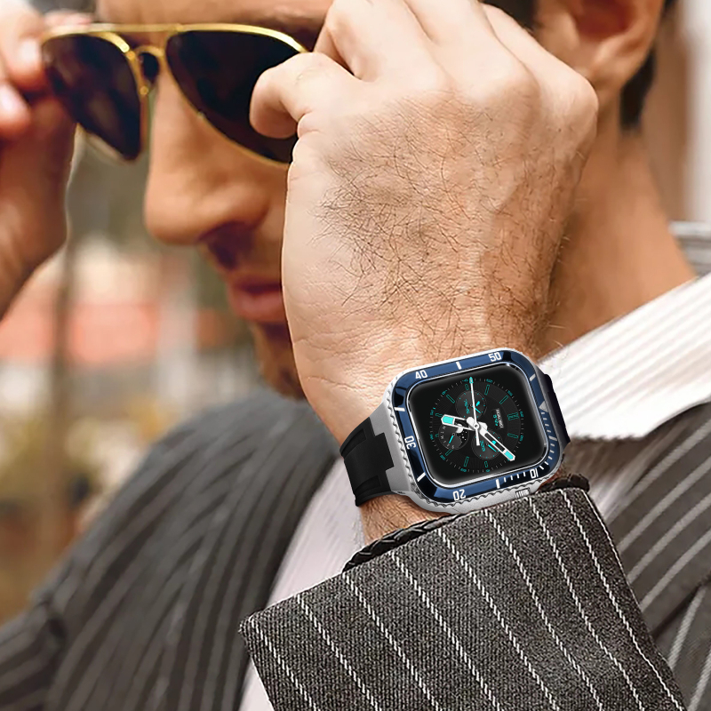Hualimei metalno kućište za Apple Watch S8 44/45 mm - iWatch serija