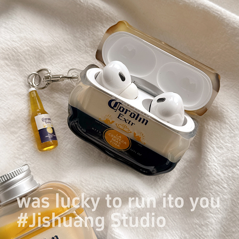 AirPods защитен калъф от TPU – прозрачен, преносим, мек корпус, универсална съвместимост с AirPods 1/2/3/4, инжекционно формован, поддържа персонализация