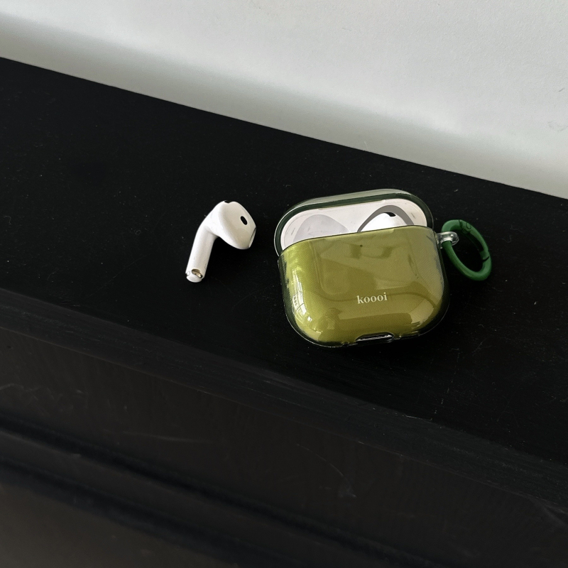 Ins stil minimalistična prozirna jednobojna futrola za AirPods 4/3, kompatibilna s Apple Bluetooth slušalicama