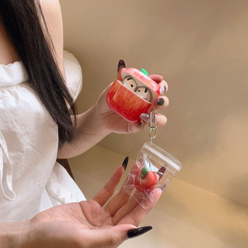 AirPods Pro védőtok – hordozható kialakítás, felület benyomásos stílusban, Apple-kompatibilis, támogatja a testreszabást