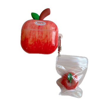 AirPods Pro védőtok – hordozható kialakítás, felület benyomásos stílusban, Apple-kompatibilis, támogatja a testreszabást