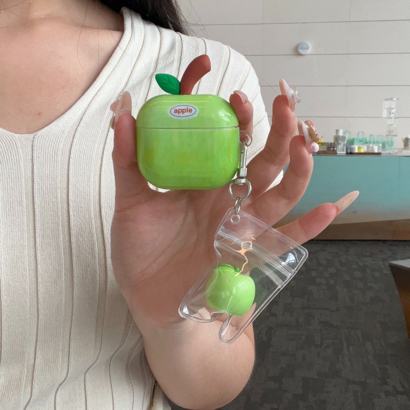 AirPods Pro védőtok – hordozható kialakítás, felület benyomásos stílusban, Apple-kompatibilis, támogatja a testreszabást