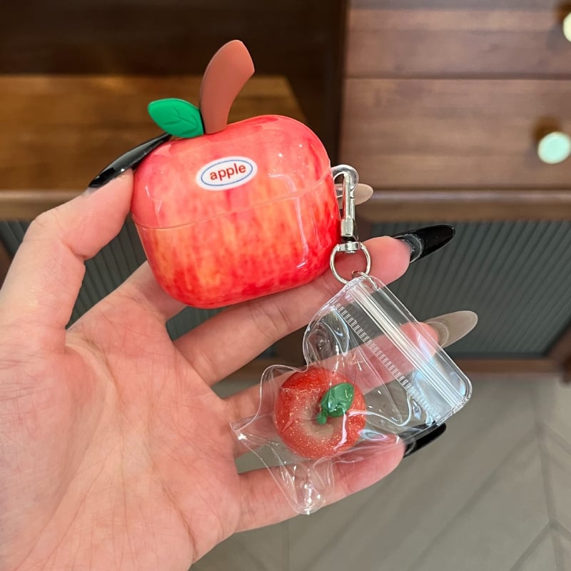 AirPods Pro védőtok – hordozható kialakítás, felület benyomásos stílusban, Apple-kompatibilis, támogatja a testreszabást