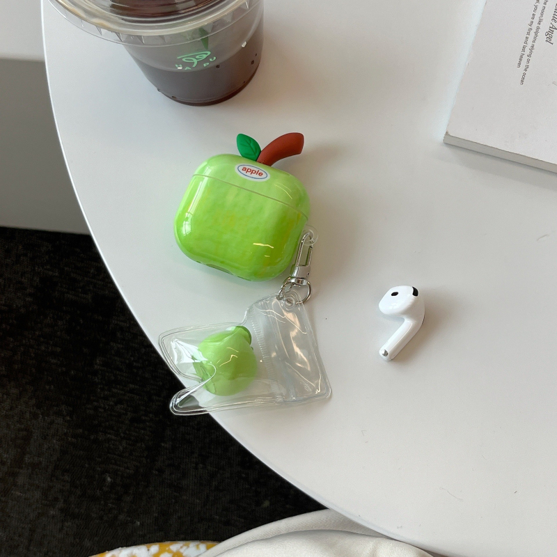 AirPods Pro védőtok – hordozható kialakítás, felület benyomásos stílusban, Apple-kompatibilis, támogatja a testreszabást