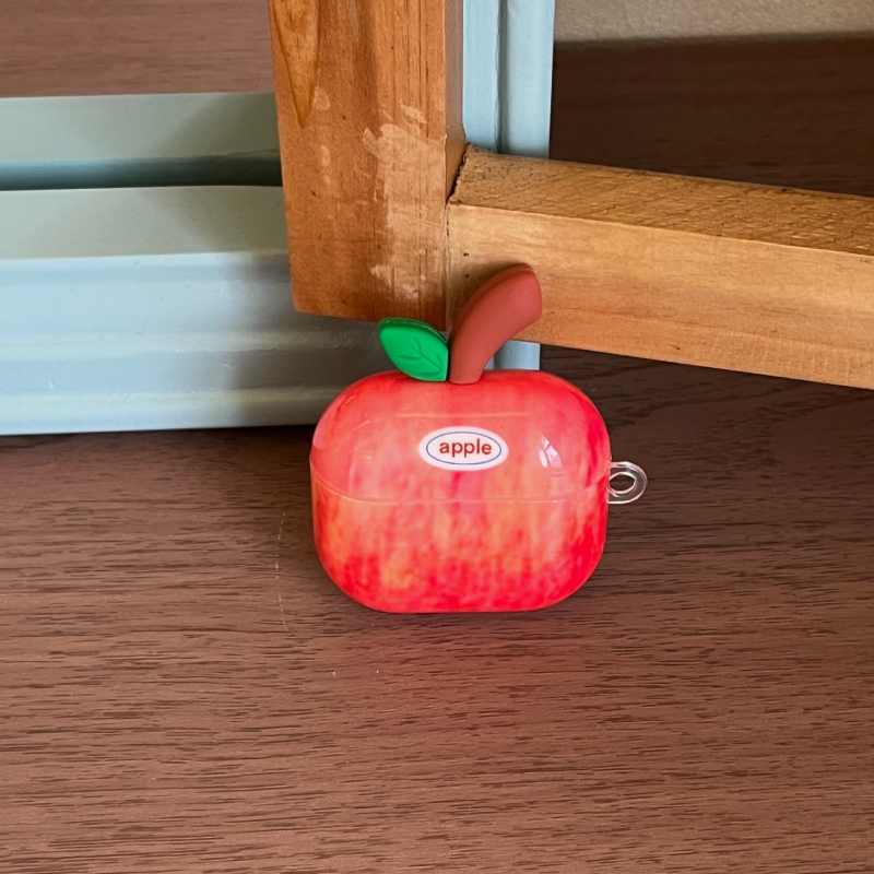 AirPods Pro védőtok – hordozható kialakítás, felület benyomásos stílusban, Apple-kompatibilis, támogatja a testreszabást