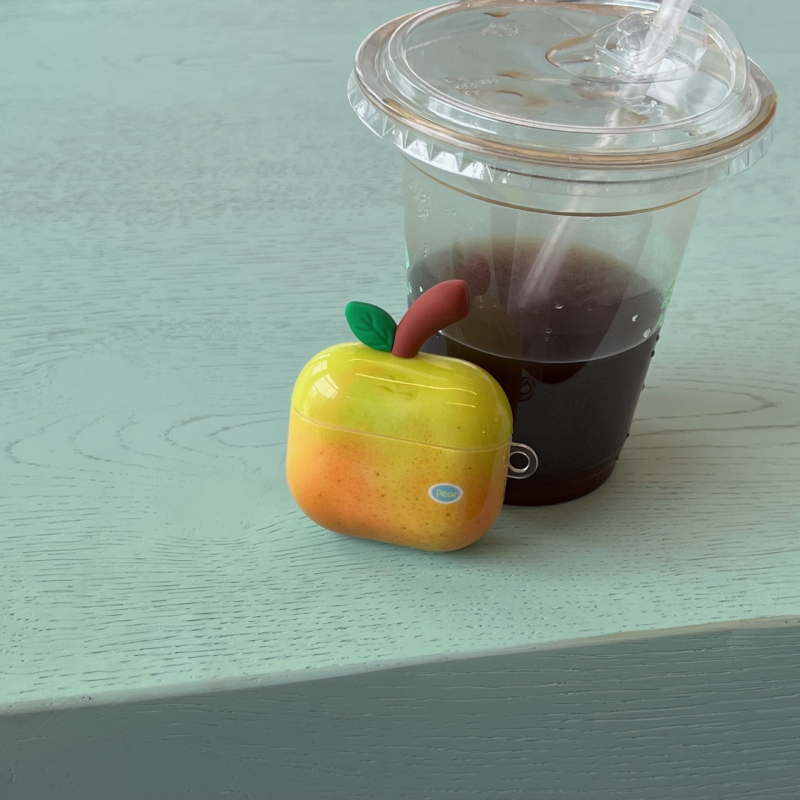 AirPods Pro védőtok – hordozható kialakítás, felület benyomásos stílusban, Apple-kompatibilis, támogatja a testreszabást